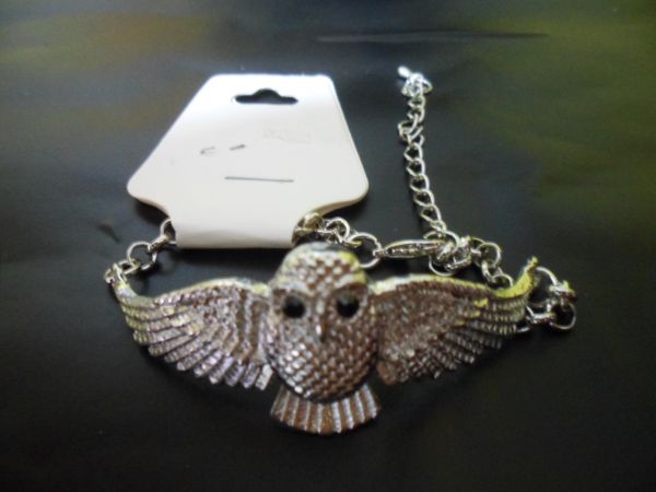PS004.2 - Pulseira Corujinha Prata