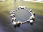PS009 - Pulseira c/ Pedras Cinza